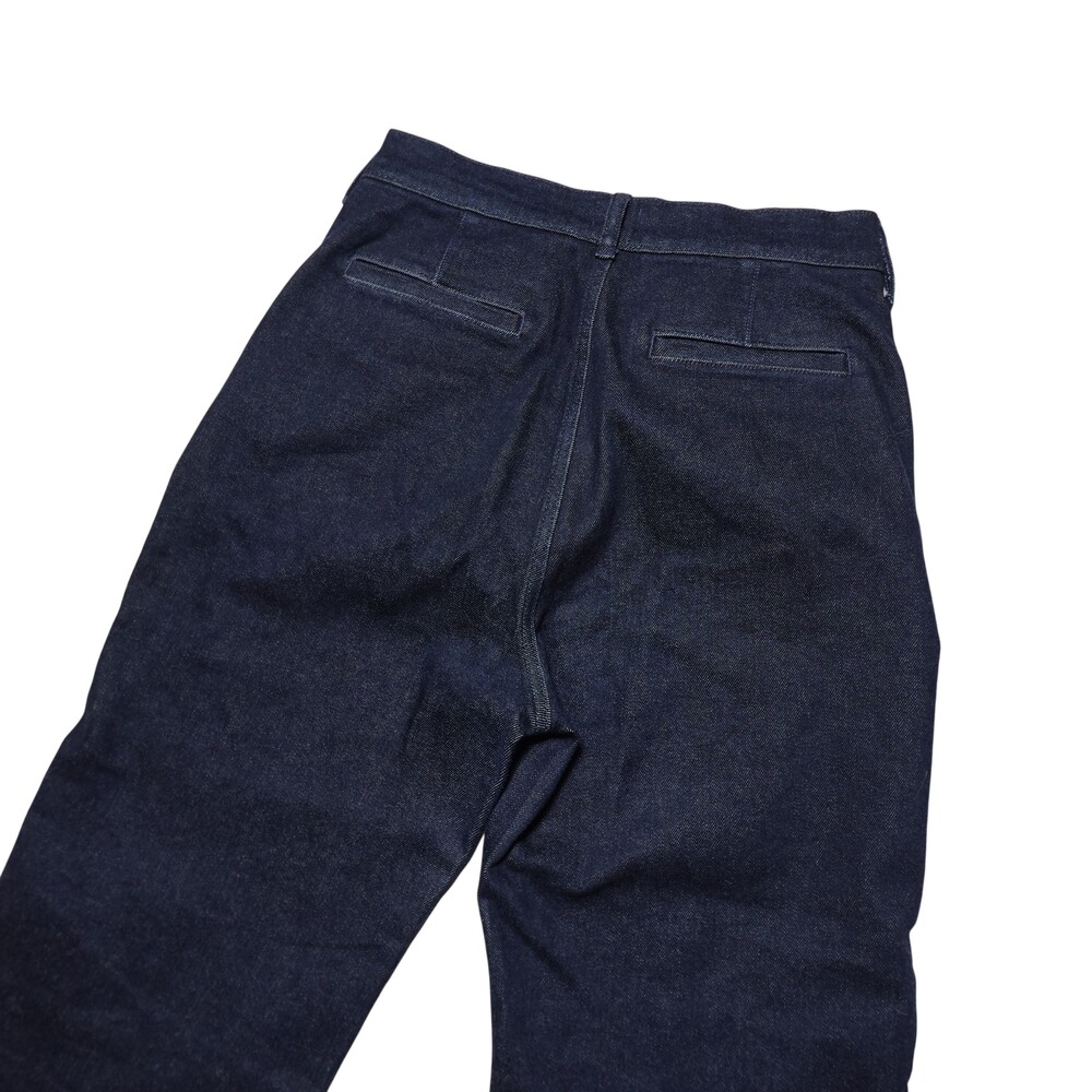 J.Crew Jeans Womens 28 Blue Dark Wash High Rise Straight Stretch Denim Pants